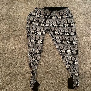Elephant printed pants